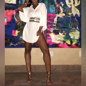 Flowy everyday tunic - off white